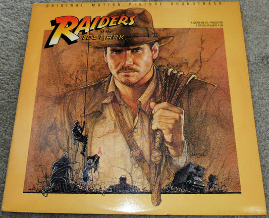 John Williams (4) : Raiders Of The Lost Ark (Original Motion Picture Soundtrack) (LP, Album)