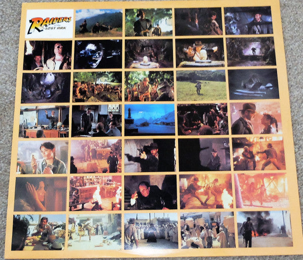 John Williams (4) : Raiders Of The Lost Ark (Original Motion Picture Soundtrack) (LP, Album)