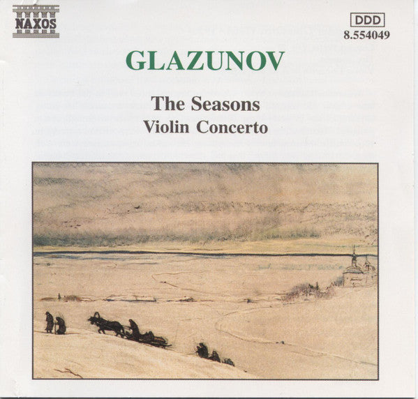 Alexander Glazunov : The Seasons / Violin Concerto (CD, Comp)