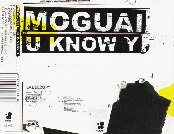 Moguai : U Know Y (CD, Maxi)