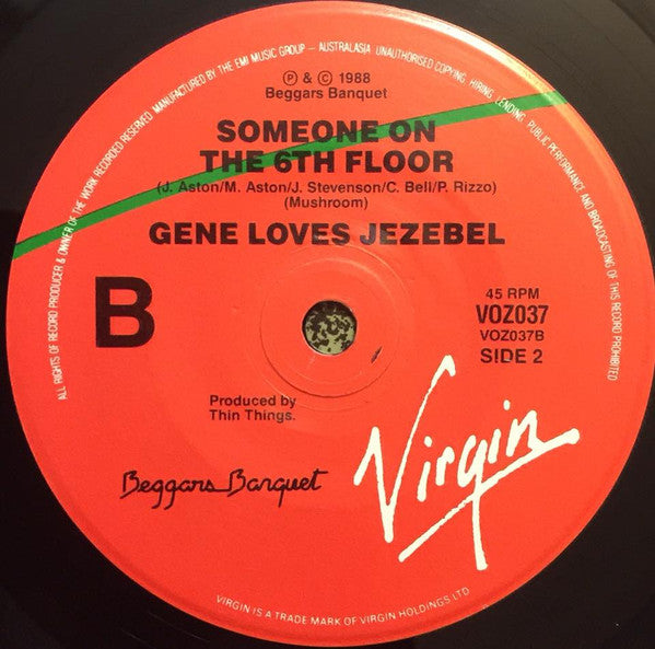 Gene Loves Jezebel : Suspicion (7", Single)
