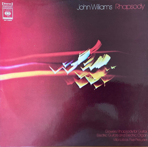 John Williams (7) : Rhapsody (LP, Album)