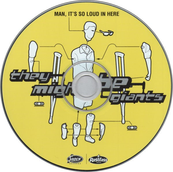 They Might Be Giants : Man, It's So Loud In Here (CD, Single)