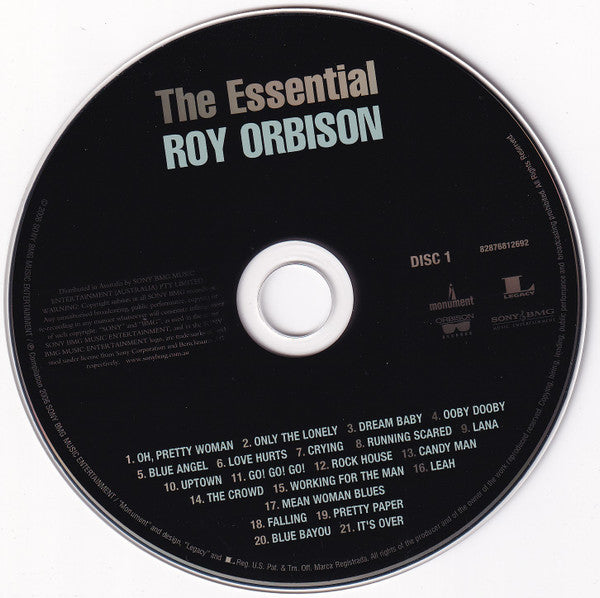 Roy Orbison : The Essential Roy Orbison (2xCD, Comp, Jew)