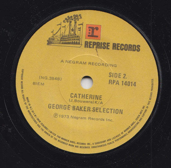 George Baker Selection : Baby Blue (7", Single)