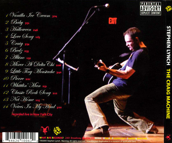 Stephen Lynch : The Craig Machine (CD, Album)