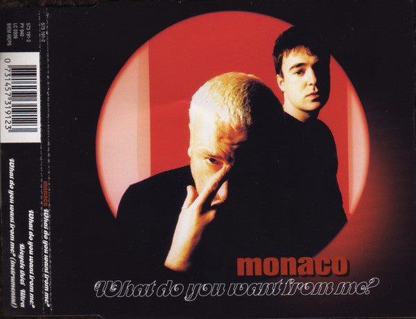 Monaco : What Do You Want From Me? (CD, Single)