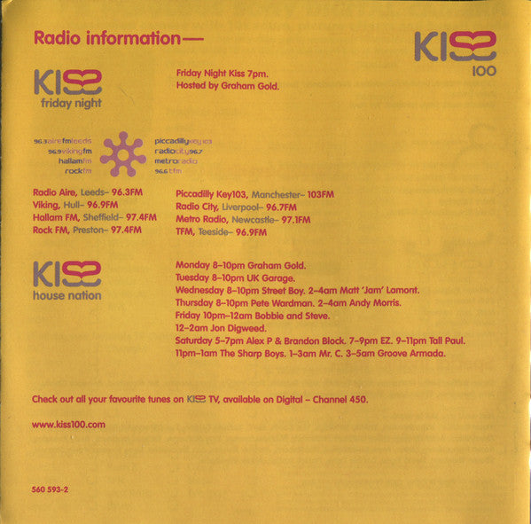 Alex P & Brandon Block : KISS House Nation 2001 (2xCD, Mixed)