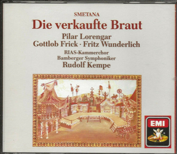 Smetana* - Pilar Lorengar · Gottlob Frick · Fritz Wunderlich · RIAS-Kammerchor · Bamberger Symphoniker · Rudolf Kempe : Die Verkaufte Braut (2xCD, Album, RE, RM)