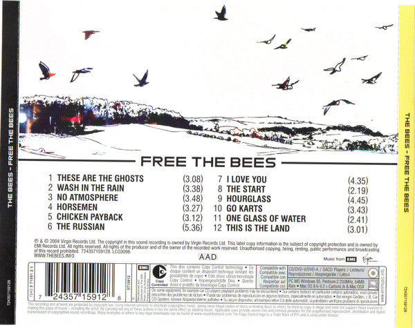 The Bees : Free The Bees (CD, Album, Copy Prot.)