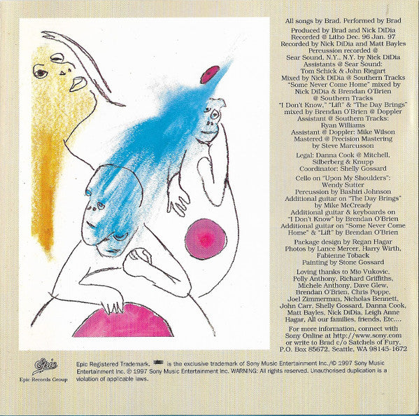 Brad : Interiors (CD, Album)