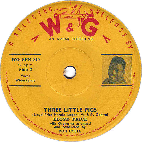 Lloyd Price : I'm Gonna Get Married (7", Single, pic)