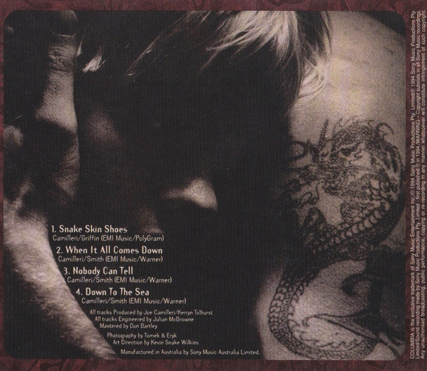 The Black Sorrows : Snake Skin Shoes (CD, Single)