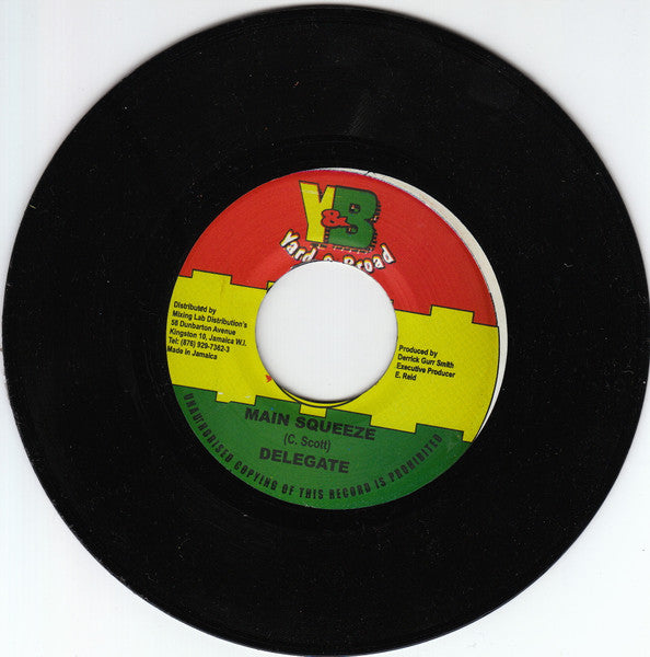 George Nooks / Delegate (4) : Missing You / Main Squeeze (7")