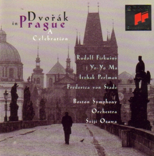 Antonín Dvořák, Rudolf Firkušný, Yo-Yo Ma, Itzhak Perlman, Frederica von Stade, Boston Symphony Orchestra, Seiji Ozawa : Dvořák In Prague (A Celebration) (CD, Album)