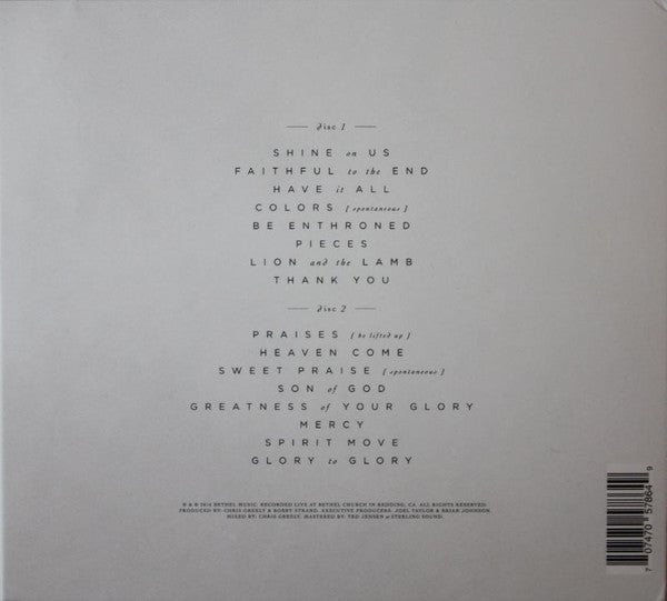 Bethel Music : Have It All (2xCD, Album)