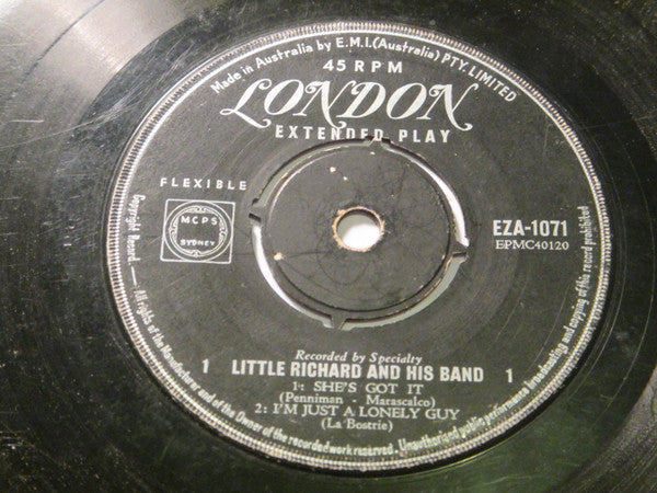 Little Richard And His Band : Little Richard And His Band (7", EP)