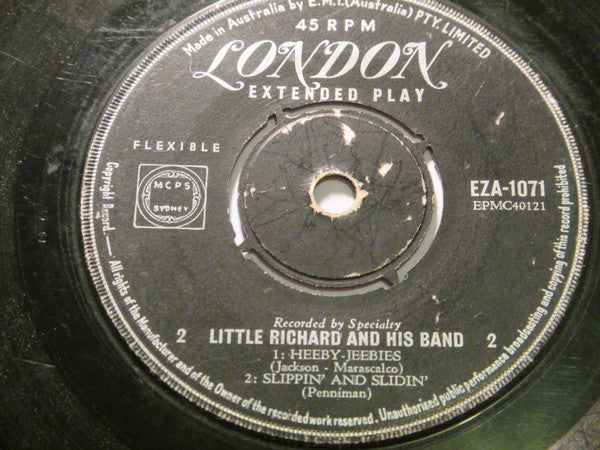 Little Richard And His Band : Little Richard And His Band (7", EP)