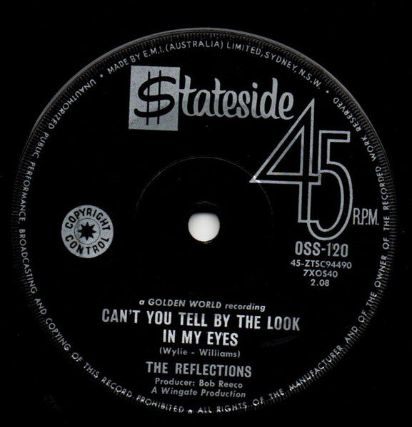The Reflections (2) : (Just Like) Romeo & Juliet (7", Single)