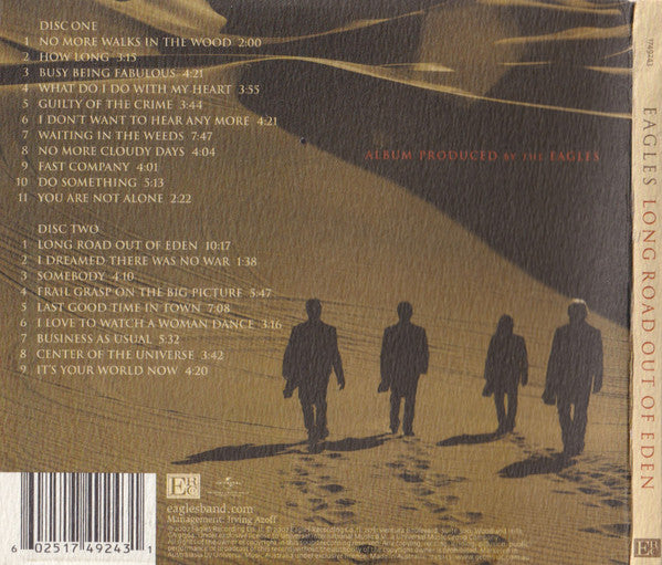 Eagles : Long Road Out Of Eden (2xCD, Album, Gat)
