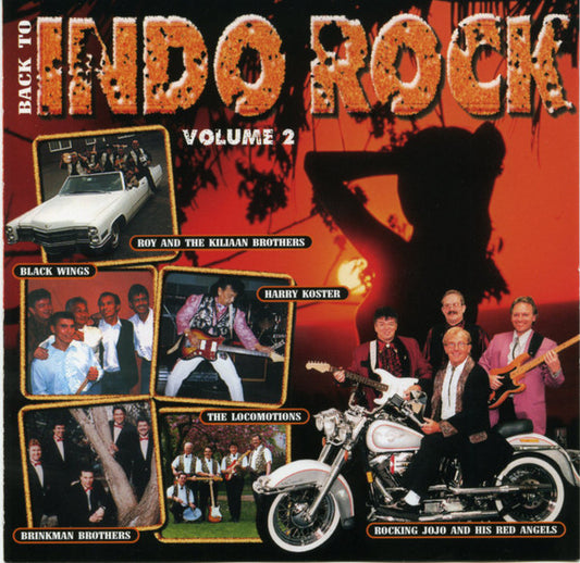 Various : Back To Indo Rock Volume 2 (CD)