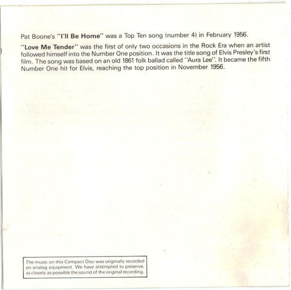 Various : Love Me Tender - 24 Golden Love Songs (CD, Comp)