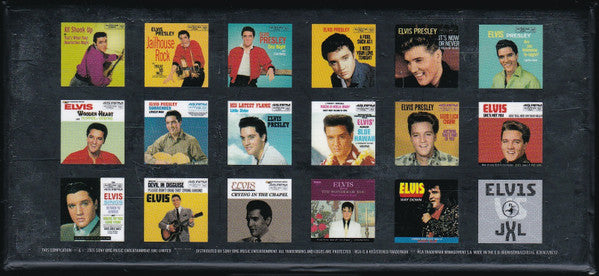 Elvis Presley : 18 UK #1s (18xCD, Single + Box, Comp, Ltd)