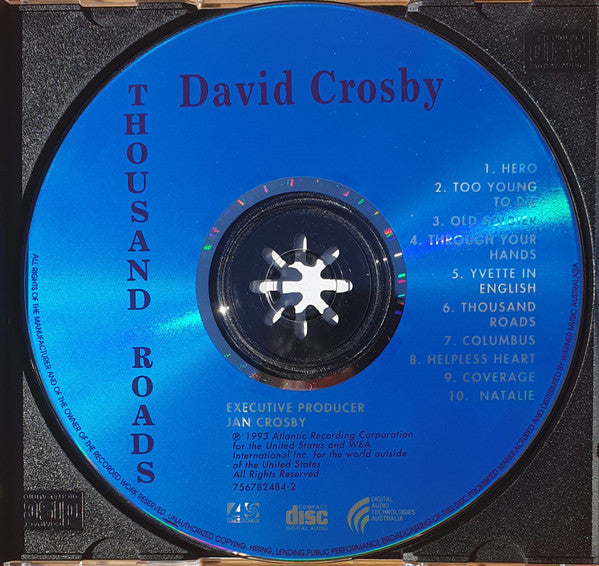 David Crosby : Thousand Roads (CD, Album)