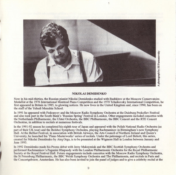 Nikolai Demidenko Plays Franz Liszt : Sonata • Two Legends • Scherzo And March (CD)