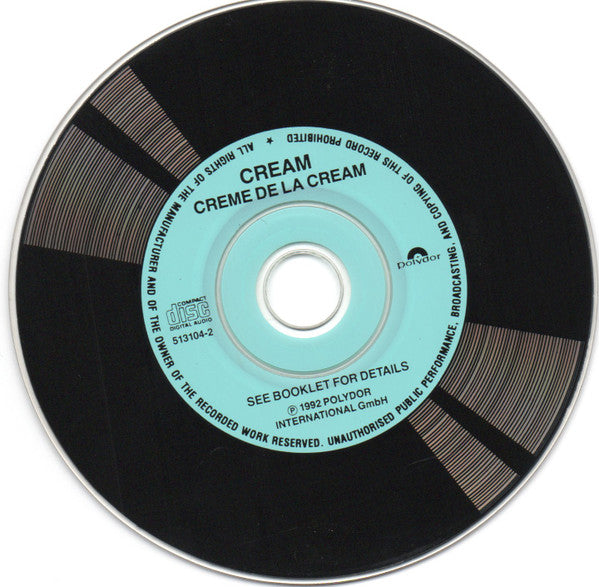 Cream (2) : Creme De La Cream (CD, Comp)