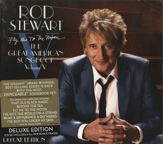 Rod Stewart : Fly Me To The Moon... The Great American Songbook Volume V (2xCD, Album, Dlx)