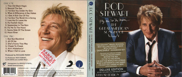 Rod Stewart : Fly Me To The Moon... The Great American Songbook Volume V (2xCD, Album, Dlx)