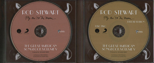 Rod Stewart : Fly Me To The Moon... The Great American Songbook Volume V (2xCD, Album, Dlx)