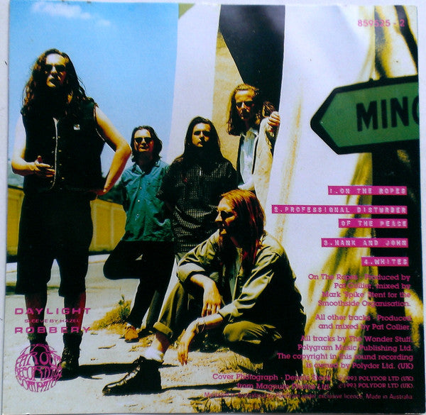 The Wonder Stuff : On The Ropes E.P. (CD, EP)