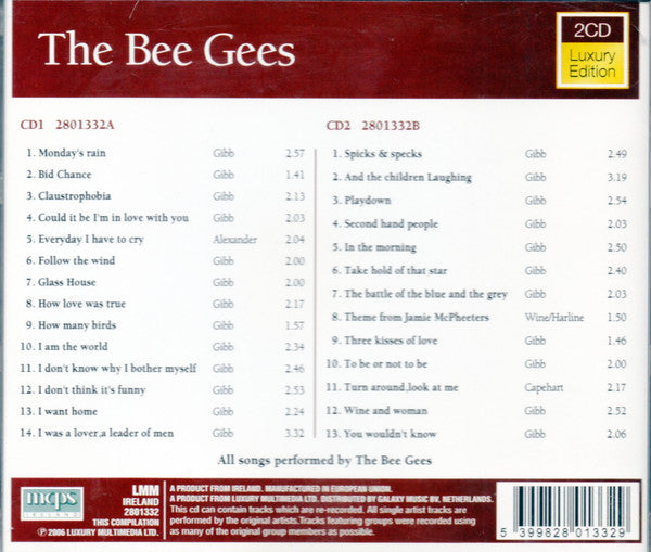 Bee Gees : The Bee Gees   (2xCD, Comp)