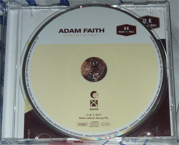 Adam Faith : What Do You Want? (CD, Comp)