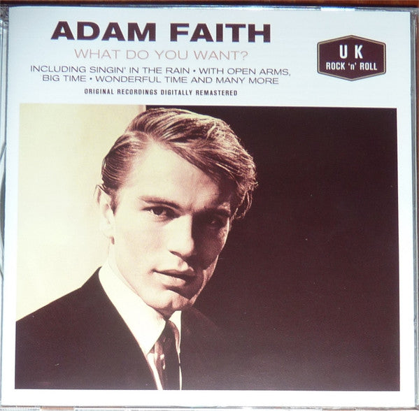 Adam Faith : What Do You Want? (CD, Comp)