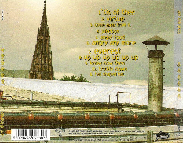 Ani DiFranco : Up Up Up Up Up Up (CD, Album)