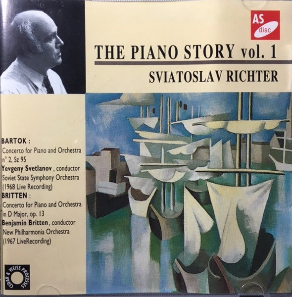 Sviatoslav Richter : The Piano Story Vol. 1 (CD, RE, RM)