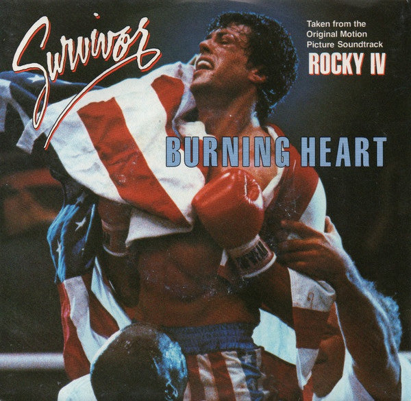 Survivor : Burning Heart (7")