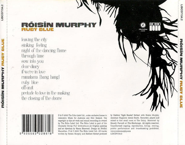 Róisín Murphy : Ruby Blue (CD, Album)