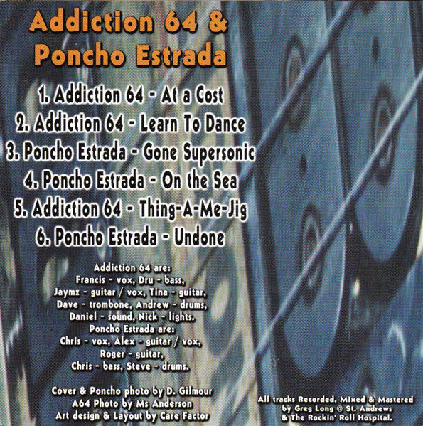 Addiction 64 & Poncho Estrada : Volvo Split EP (CD, EP)