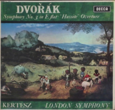 Antonín Dvořák, István Kertész, London Symphony Orchestra : Symphony No. 3 In E Flat • "Hussite" Overture (LP)