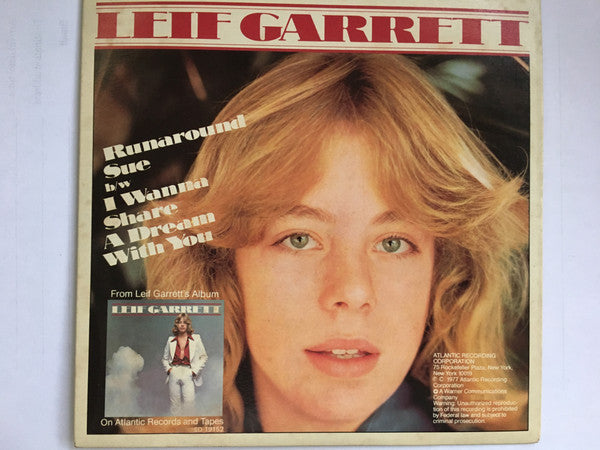 Leif Garrett : Runaround Sue (7", Single)