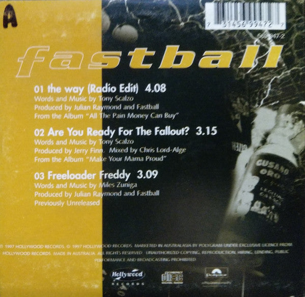 Fastball : The Way (CD, Single)
