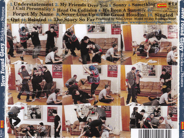 New Found Glory : Sticks And Stones (CD, Album)
