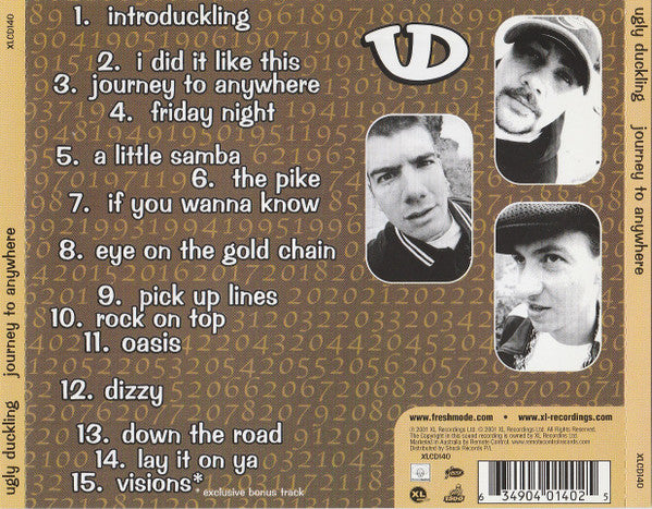 Ugly Duckling : Journey To Anywhere (CD, Album)