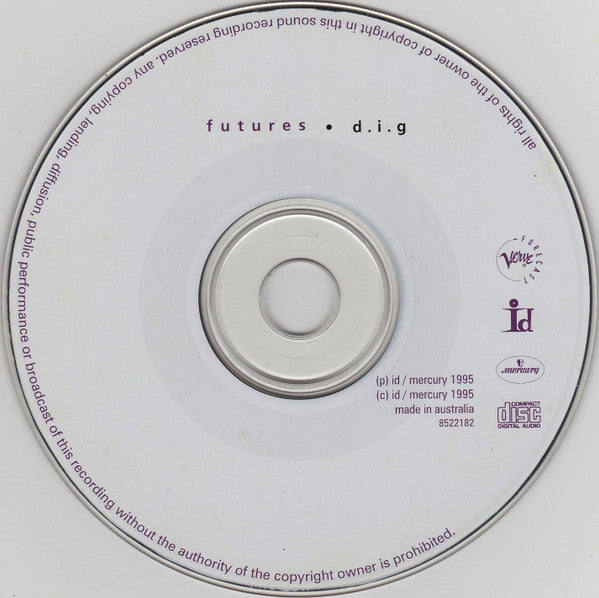 Directions In Groove : Futures (CD, Single, Ltd, Num)