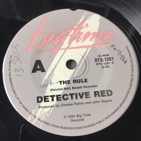 Detective Red : The Rule / Hollow Love (7", Single)
