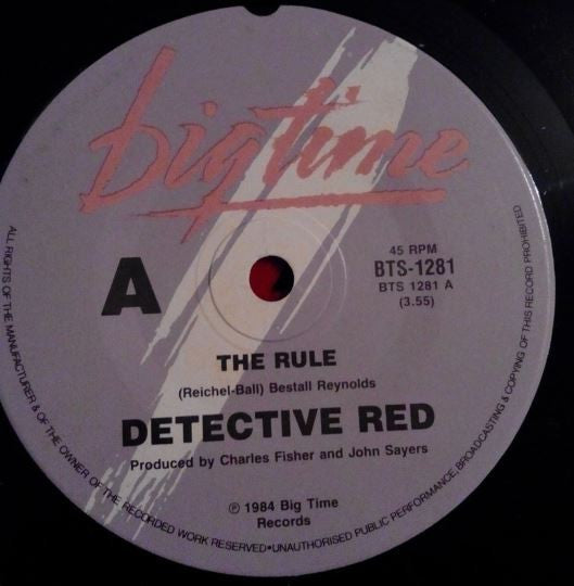 Detective Red : The Rule / Hollow Love (7", Single)